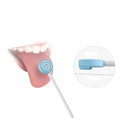 Zibblo Kids Tongue Scraper — Soft Tongue Cleaner for Toddlers & Children