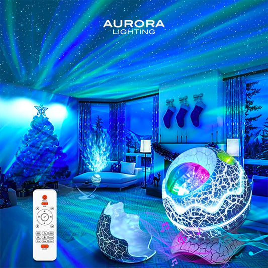 Zibblo Dinosaur Egg Galaxy Projector — Kids Night Light & Star Projector