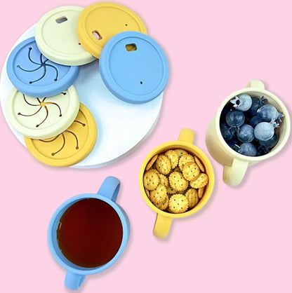 Zibblo Silicone Baby Feeding Set — Suction Plate, Bowl & Spoon for Toddlers