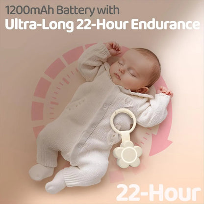 Zibblo Portable Sound Machine — White Noise Soother for Babies & Sleep