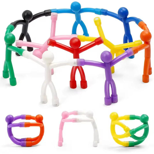 Zibblo Magnetic Fidget Toy 10-Pack — Sensory Stress Relief Toy for Kids & Adults