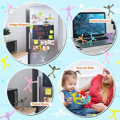 Zibblo Magnetic Fidget Toy 10-Pack — Sensory Stress Relief Toy for Kids & Adults