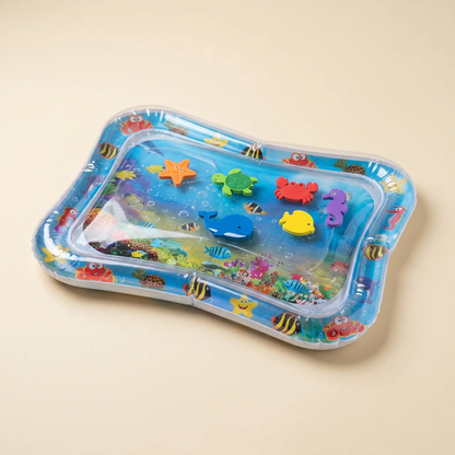 Zibblo Tummy Time Mat — Inflatable Water Play Mat for Babies