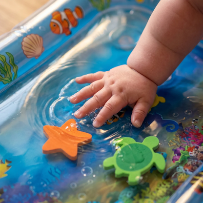 Zibblo Tummy Time Mat — Inflatable Water Play Mat for Babies