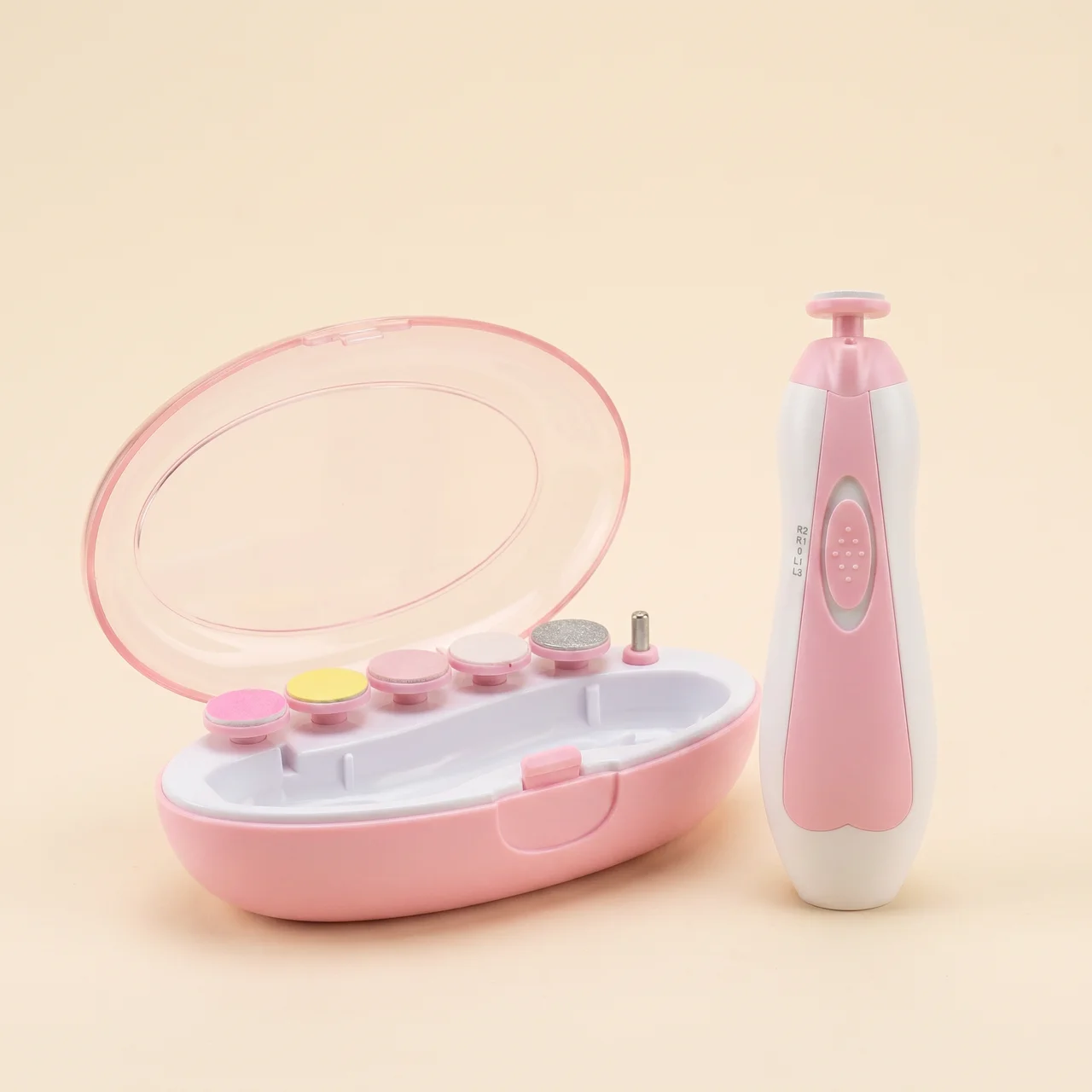 Zibblo Electric Baby Nail Trimmer — Safe Nail File for Newborns & Infants