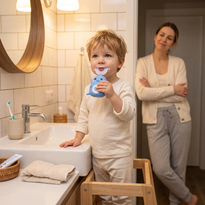 Zibblo U-Shaped Kids Toothbrush — 360° Automatic Brush for Toddlers & Kids