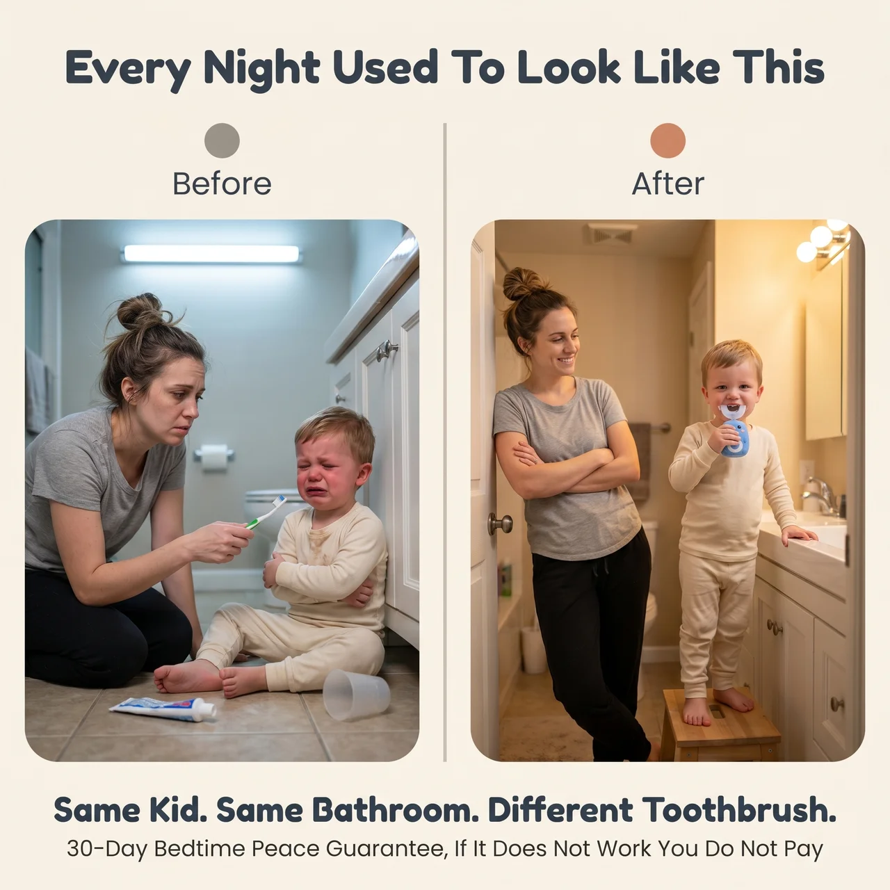 Zibblo U-Shaped Kids Toothbrush — 360° Automatic Brush for Toddlers & Kids