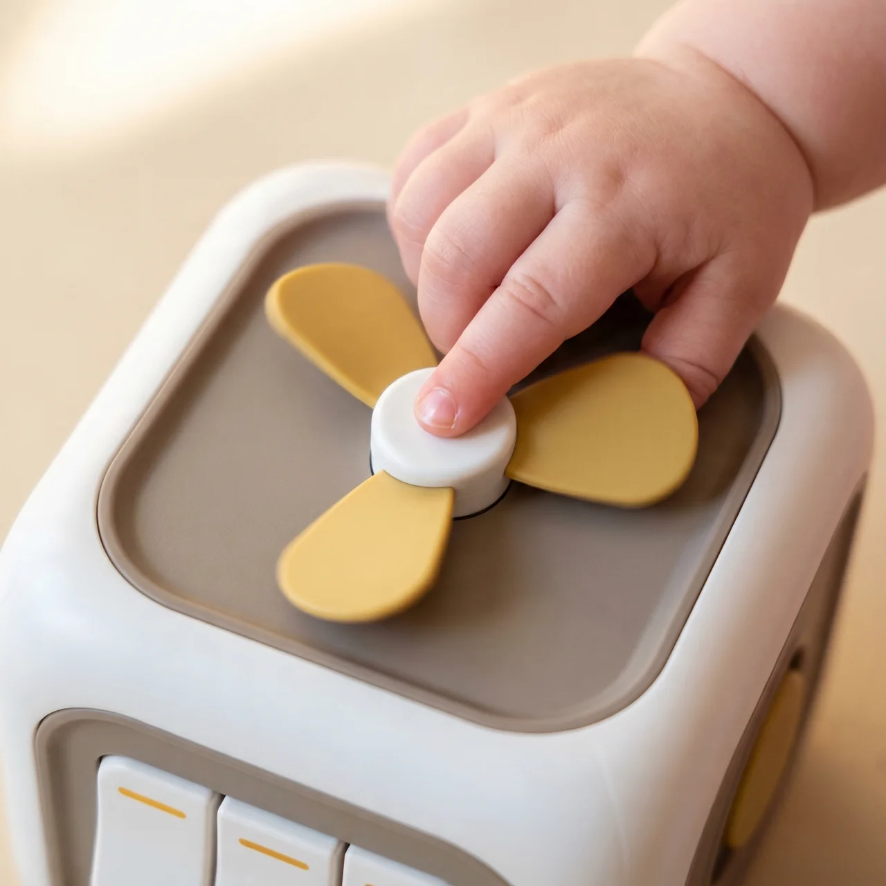 Zibblo Montessori Busy Cube — Sensory Activity & Fine Motor Toy for Toddlers