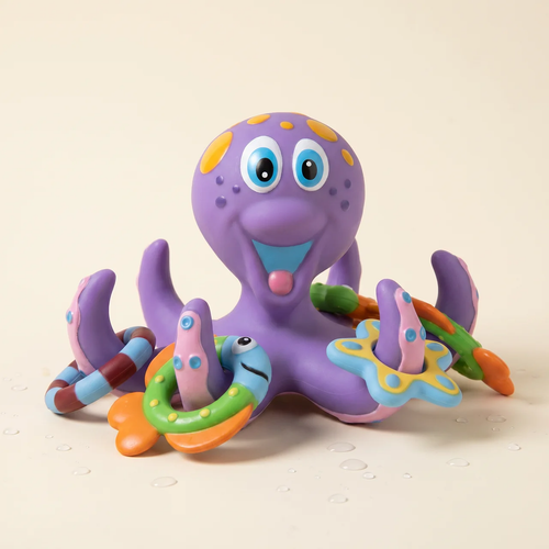 Zibblo Octopus Bath Toy — Floating Water Toy for Babies & Toddlers