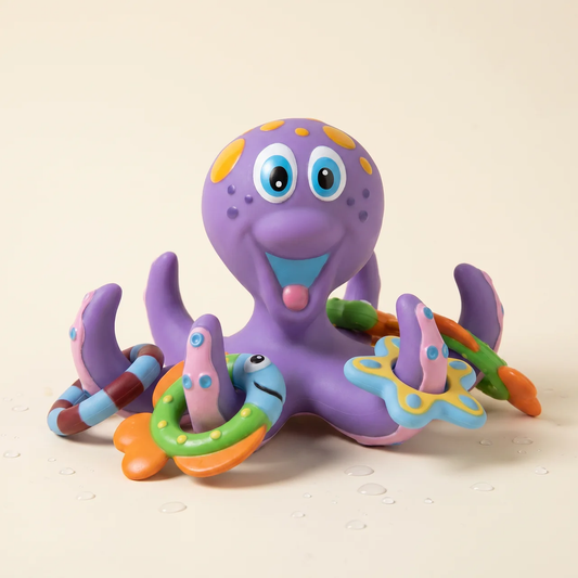Zibblo Octopus Bath Toy — Floating Water Toy for Babies & Toddlers