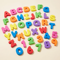 Zibblo Bath Letters & Numbers 36-Piece — Foam Alphabet Bath Toys for Kids