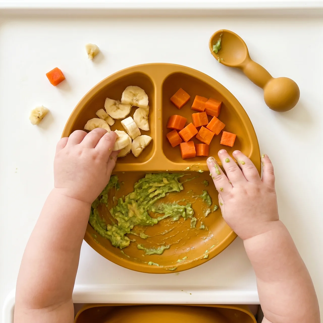 Zibblo Silicone Baby Feeding Set — Suction Plate, Bowl & Spoon for Toddlers
