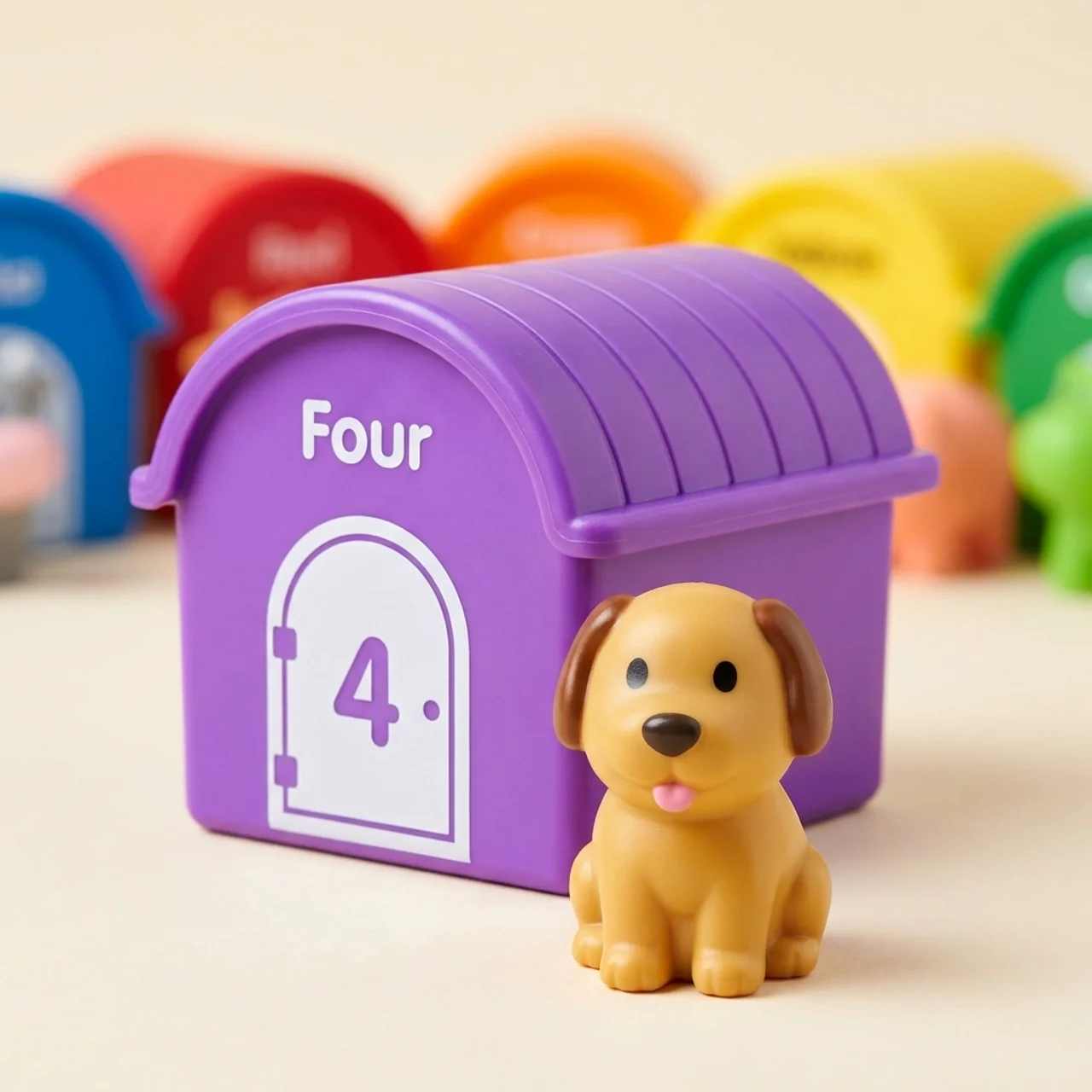 Zibblo Montessori Farm Animal Set 20-Piece — Educational Sorting Toy for Kids