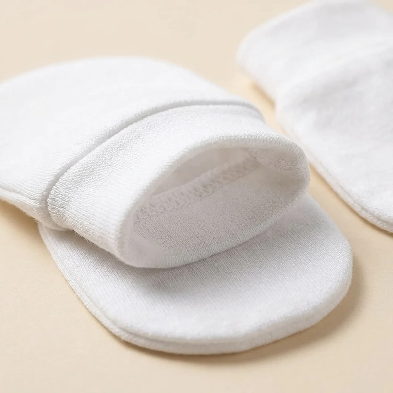 Zibblo No-Scratch Baby Mittens 6-Pack — Soft Cotton Mittens for Newborns