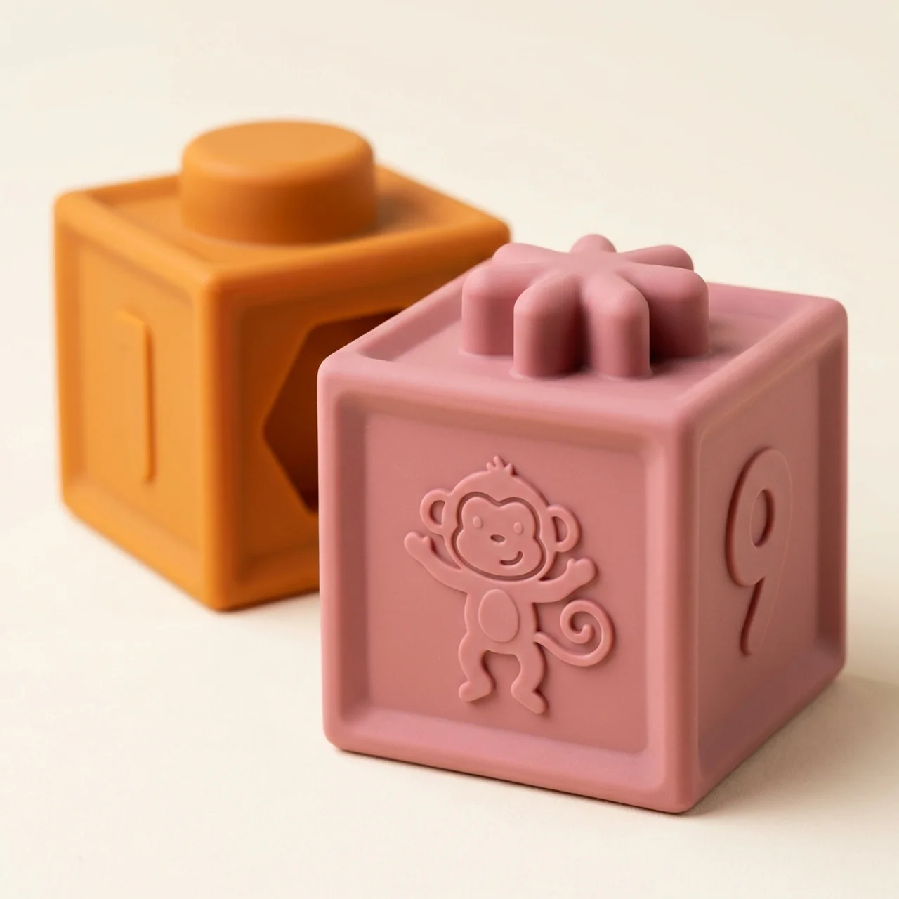 Zibblo Soft Building Blocks — Sensory Stacking Toy for Babies 6-12 Months