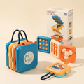 Zibblo 7-in-1 Montessori Activity Cube — Sensory Busy Toy for Toddlers